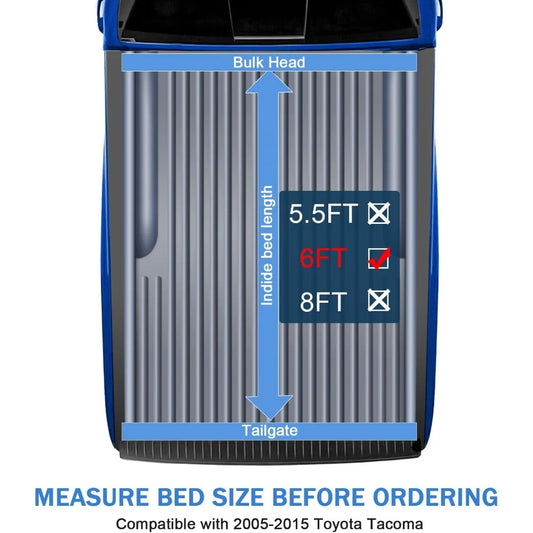 Soft Tri-Fold Truck Bed Tonneau Bed Cover