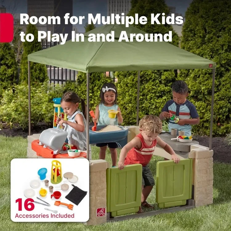 Playtime Patio with Canopy Playset