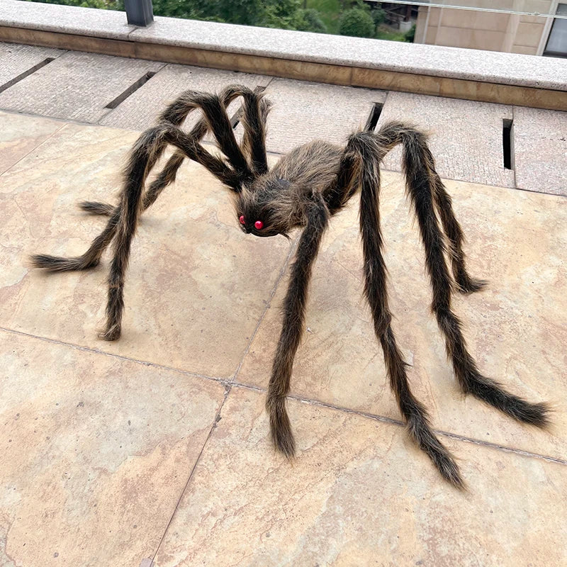 Halloween Black Giant Spider Outdoor Decors