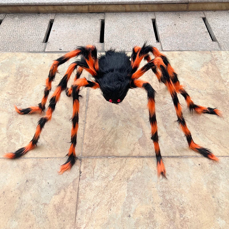 Halloween Black Giant Spider Outdoor Decors