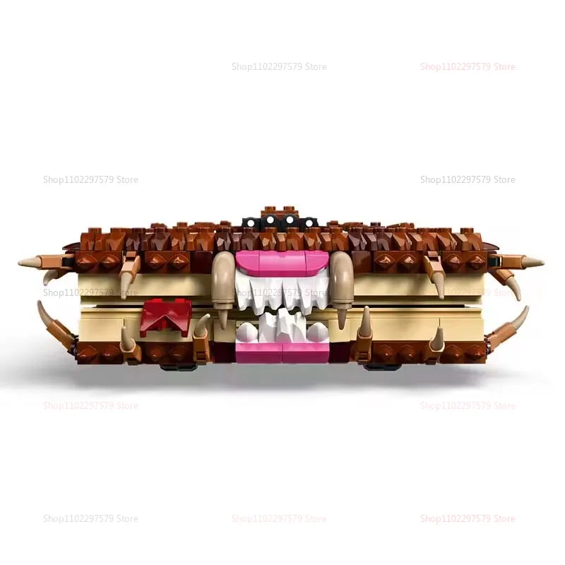 New 500+PCS Technical Building Blocks Collectible Monster Book Puzzle Toy Adult Gift
