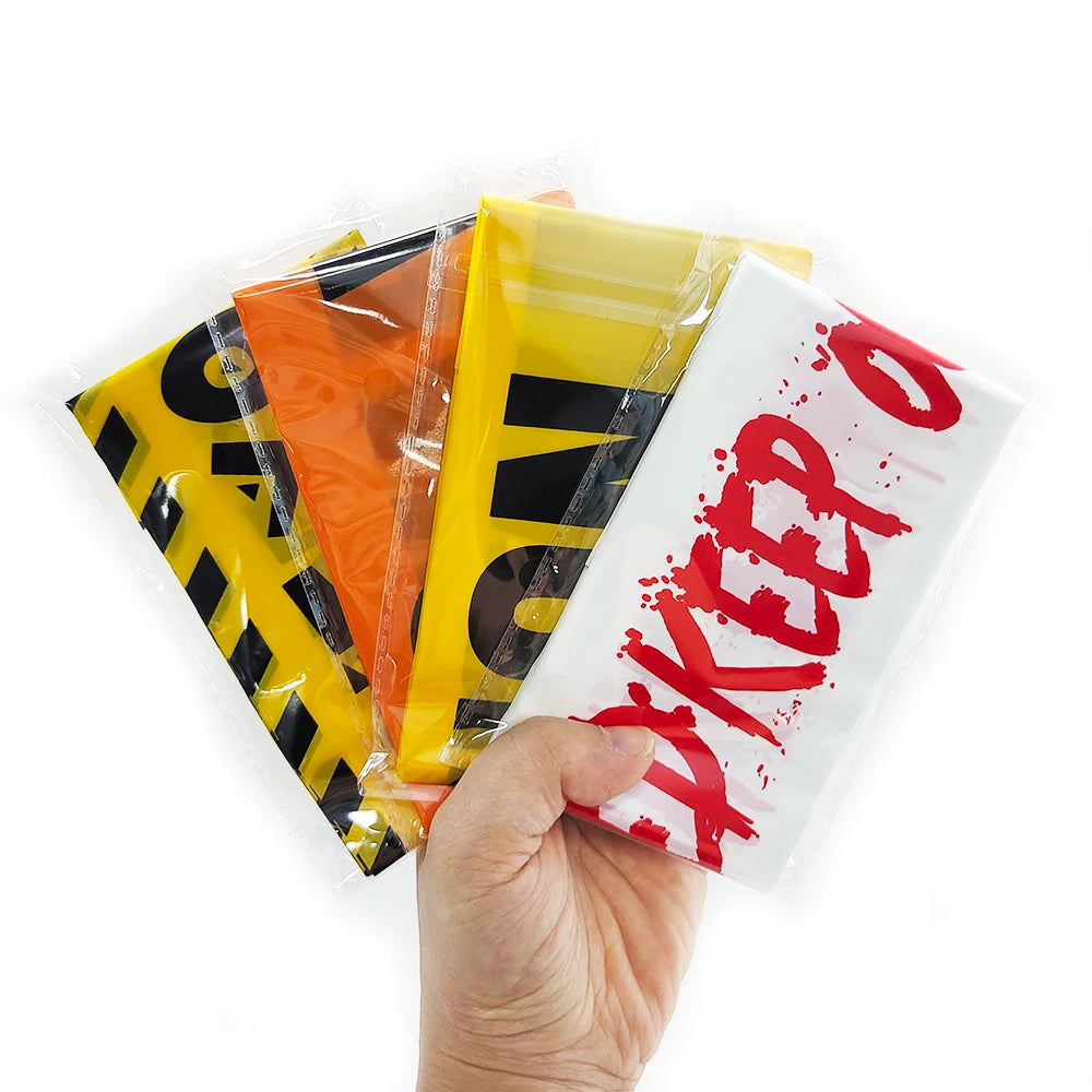 Halloween Warning Tape Signs Banner Props Party Decoration