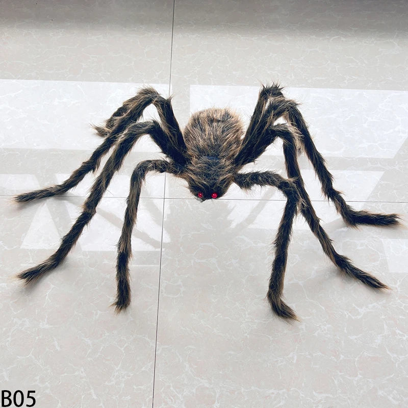Halloween Black Giant Spider Outdoor Decors