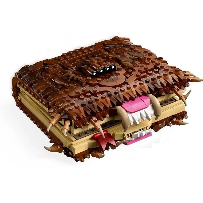 New 500+PCS Technical Building Blocks Collectible Monster Book 76449 Model Mechanical Super Brick Creative Puzzle Toy Adult Gift