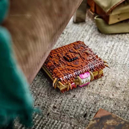 New 500+PCS Technical Building Blocks Collectible Monster Book 76449 Model Mechanical Super Brick Creative Puzzle Toy Adult Gift