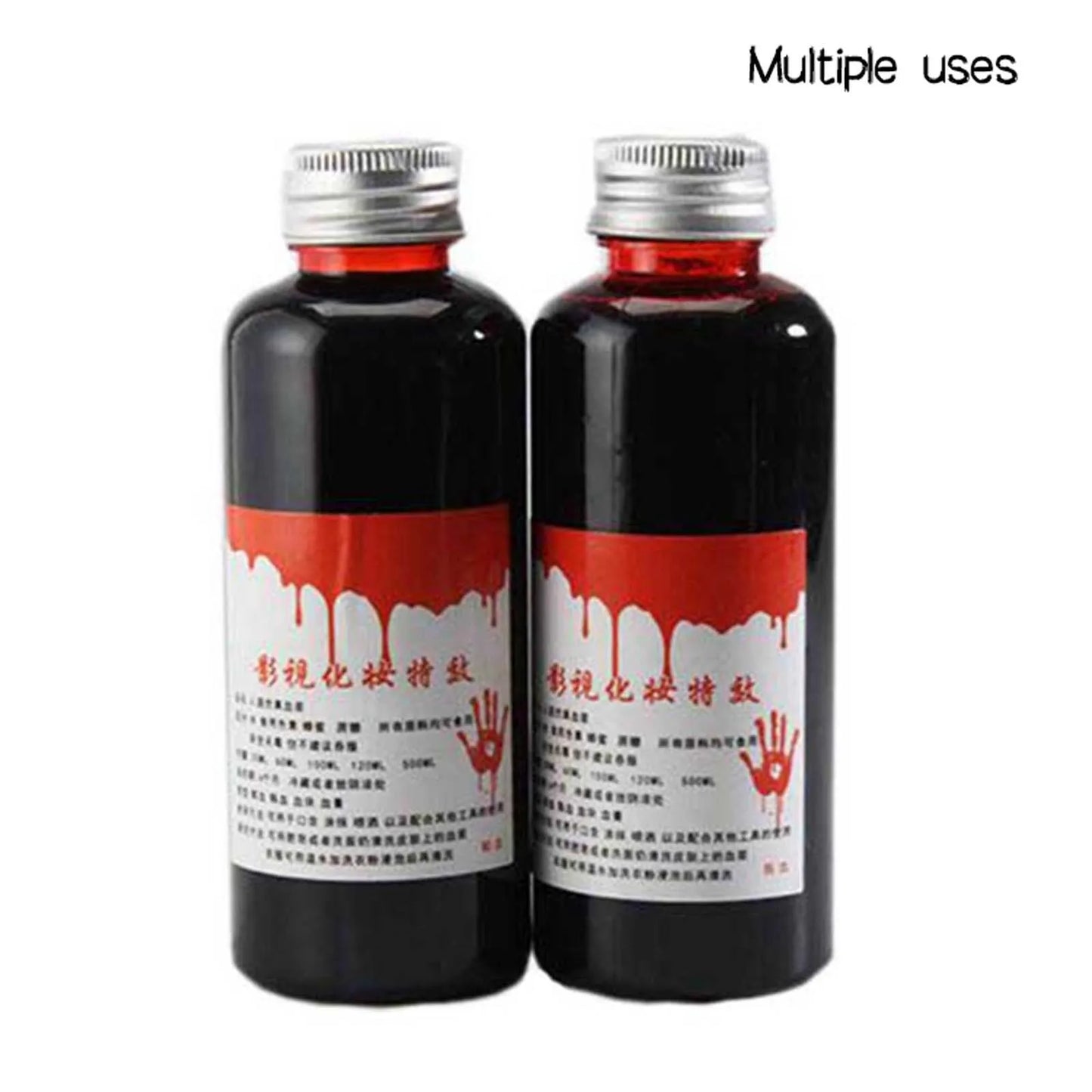 Halloween Decoration Realistic DIY Party Prop Artificial Fake Blood Pseudoplasma 100ml