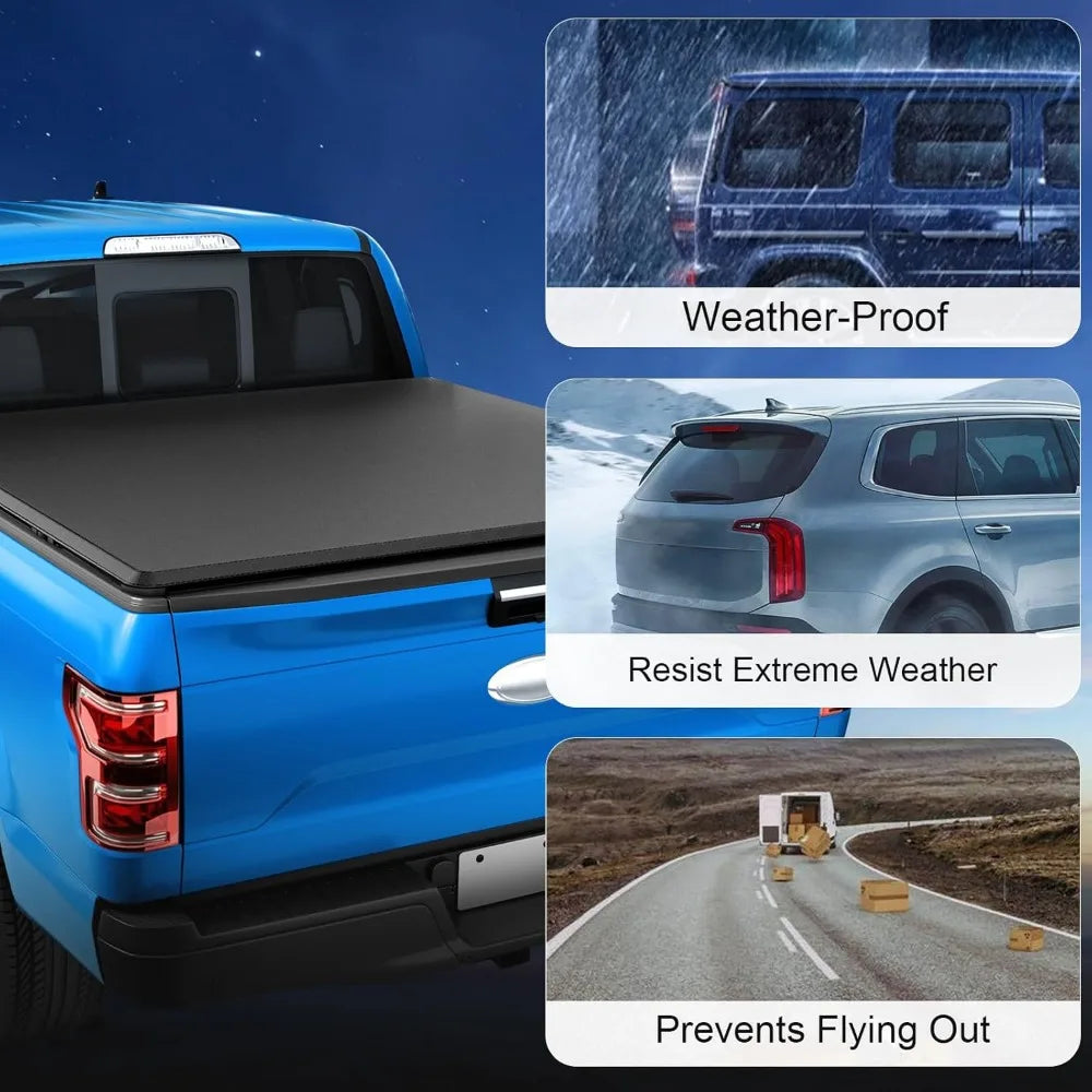 Soft Tri-Fold Truck Bed Tonneau Bed Cover