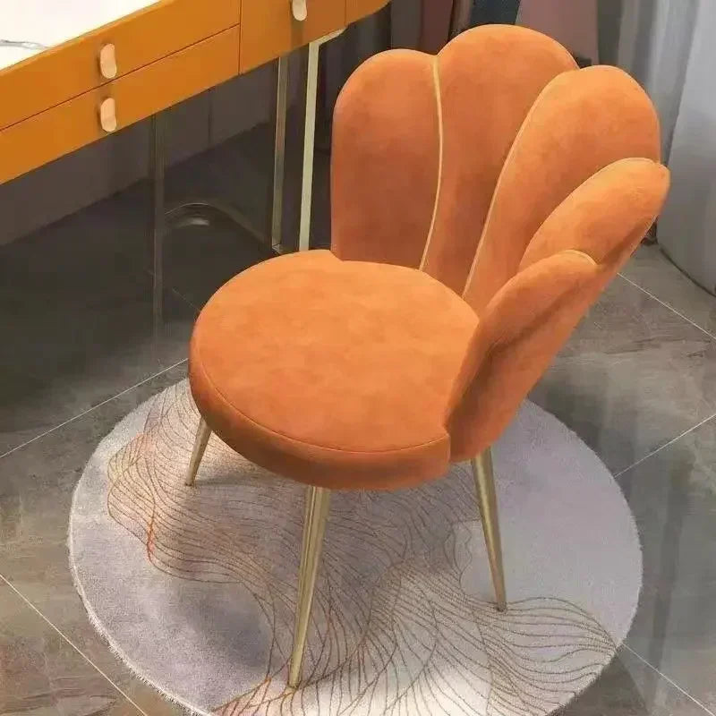1PCS Nordic Dressing Chair Designer Home Armchair Living Room With Backrest Fashion Fauteuil Salon Household Essentials