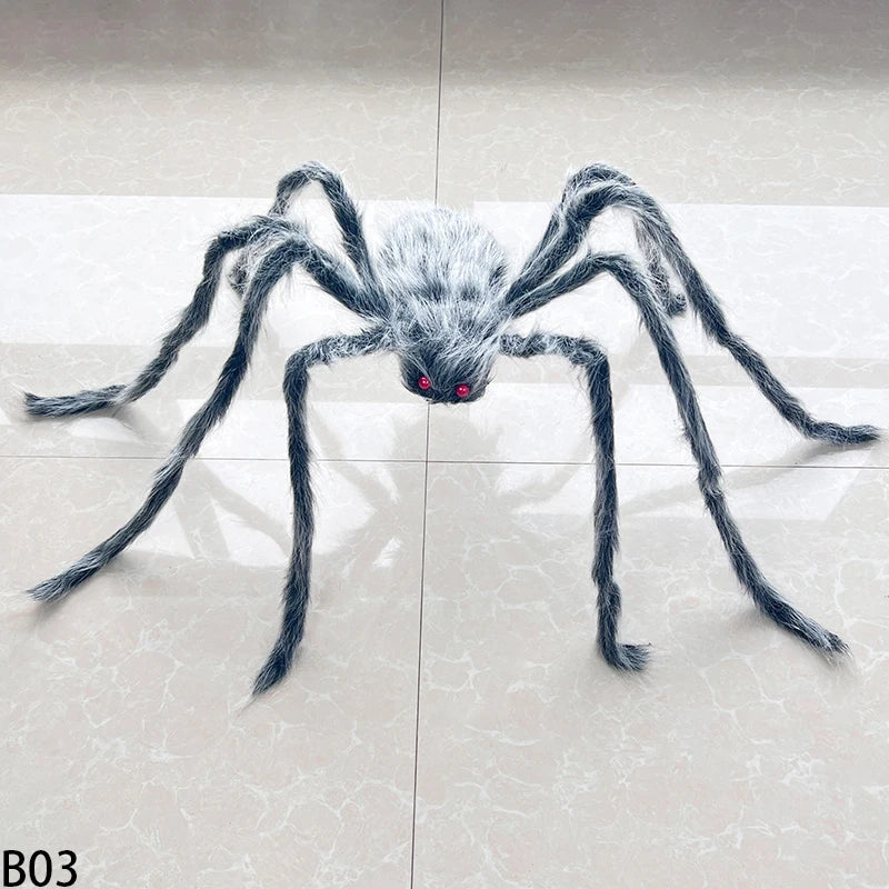 Halloween Black Giant Spider Outdoor Decors