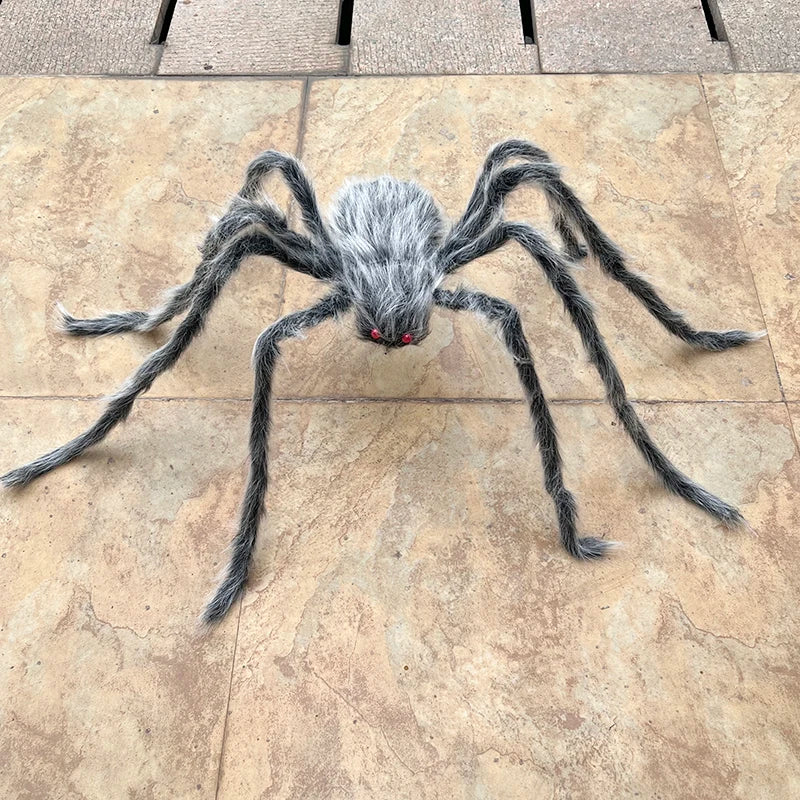 Halloween Black Giant Spider Outdoor Decors