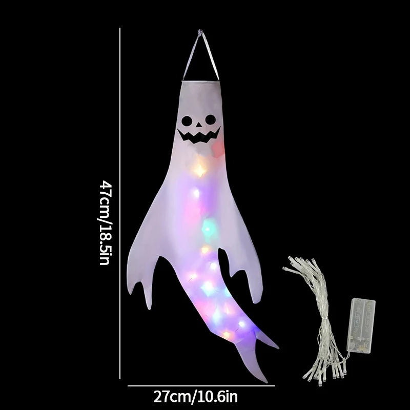 Lantern Halloween Decoration Hanging Windsocks