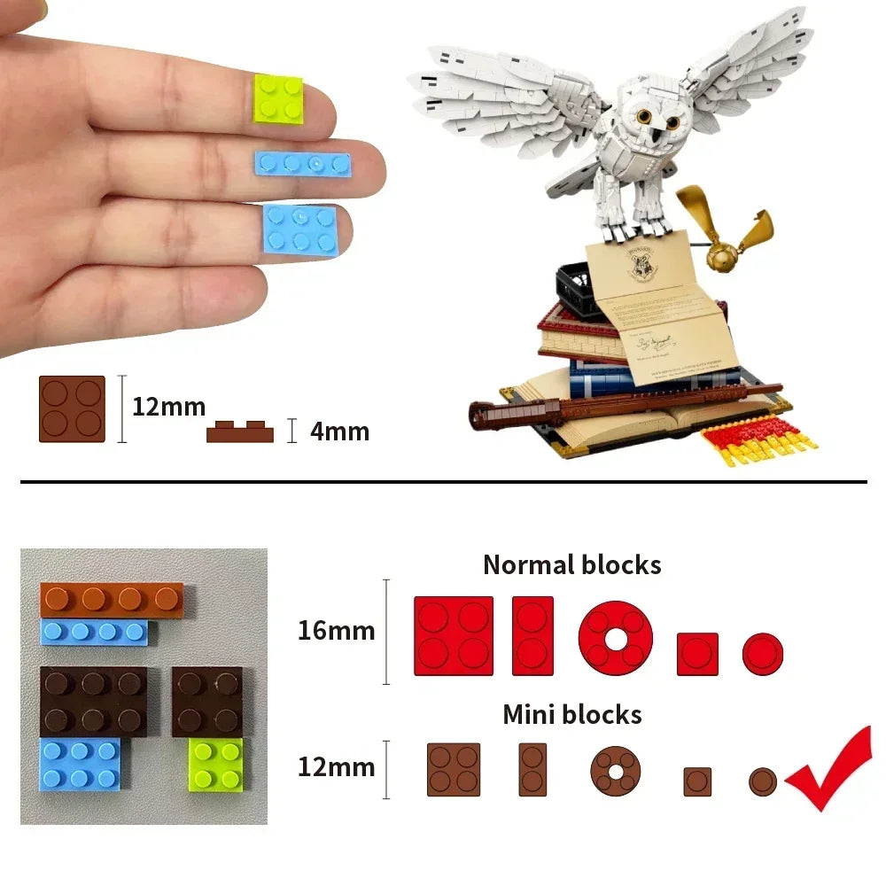 3010PCS Collectors Edition Bird Building Blocks Assembling Anniversary for Adults Gift