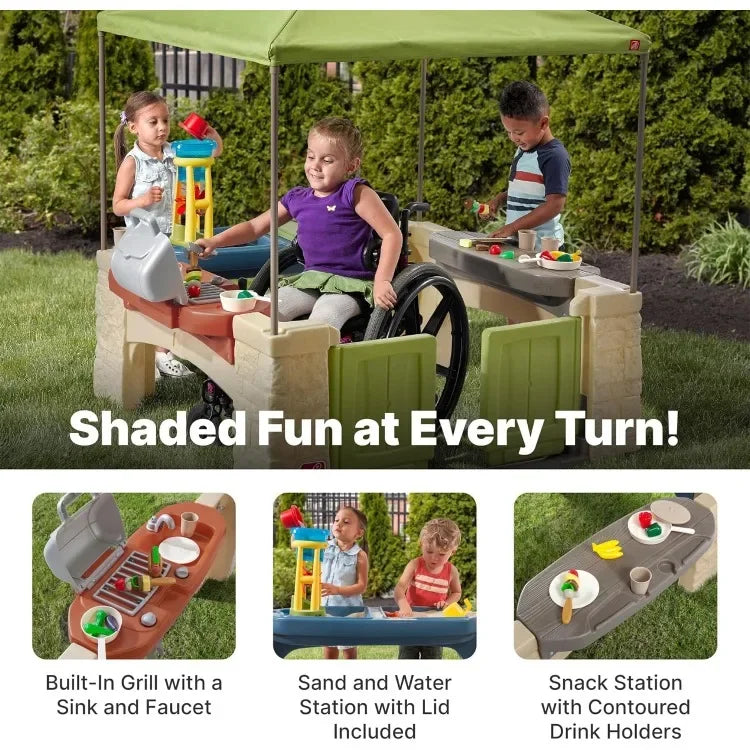 Playtime Patio with Canopy Playset