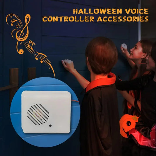Sound Sensor Halloween Scream Speaker Tricky Voice-activated Props For Party Decoration