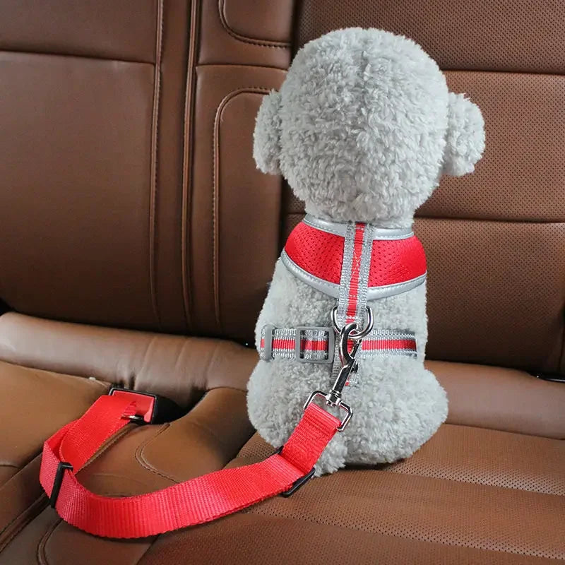 Dog Safety Belt Protector Dog Leash Collar Harness