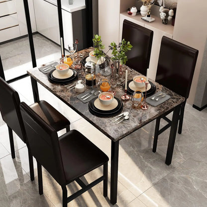 Dining Table Set for 4, Modern