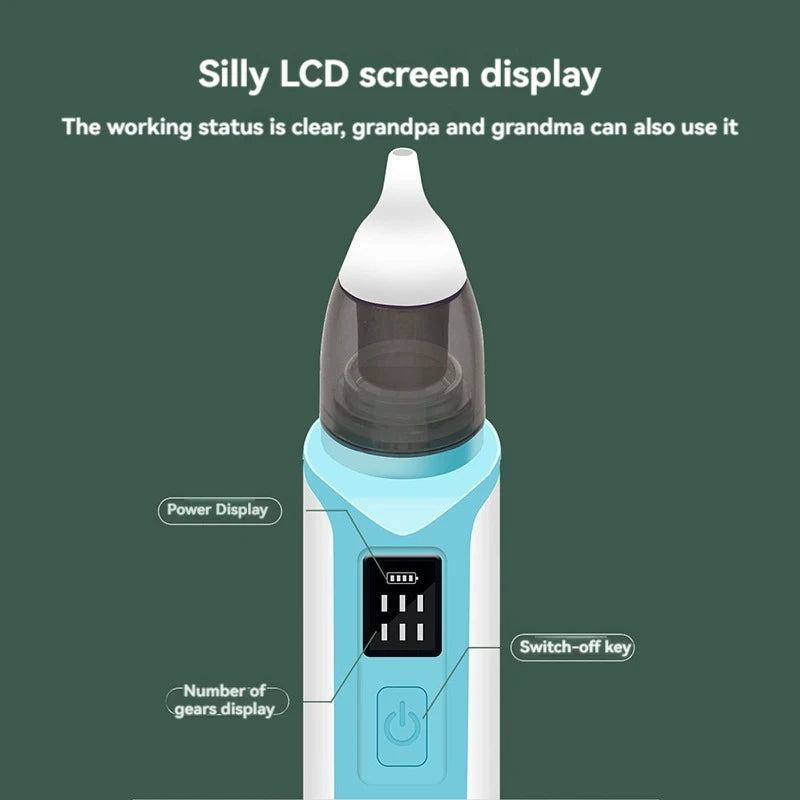 New Baby Electric Nasal Aspirator Charging Version Newborn Baby Nasal Aspirator Suck Out Prevent Nasal Congestion