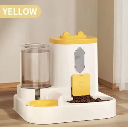 2in 1 Cat Dog Food Dispenser Water and Food Integrated Fully Automatic