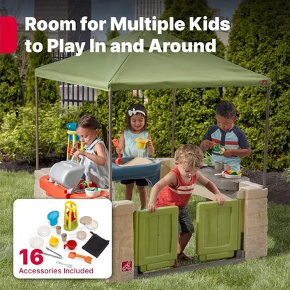 Playtime Patio with Canopy Playset