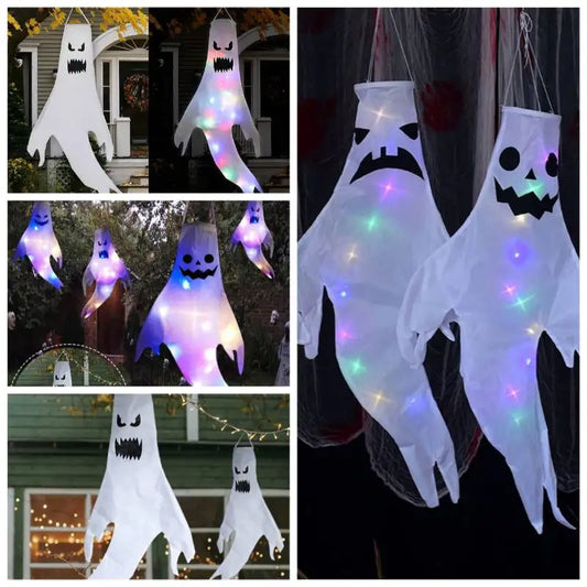 Lantern Halloween Decoration Hanging  Windsocks