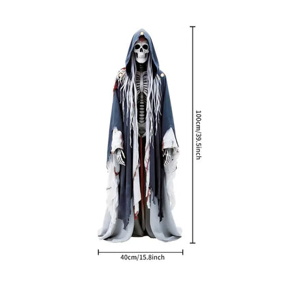 2D Halloween Horror Skull Bride Flag Indoor and Outdoor Decoration