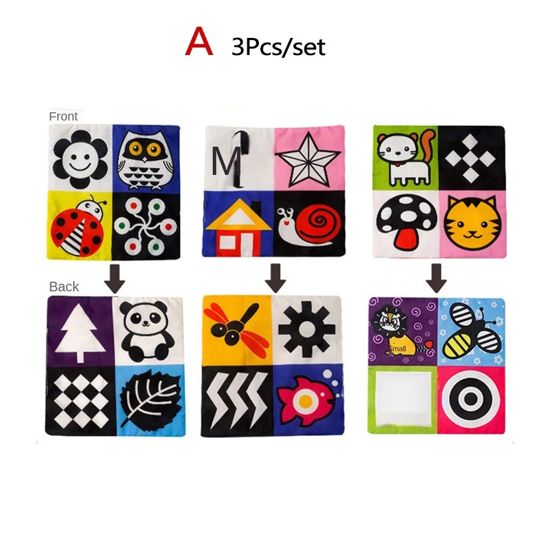 Montessori Educational Learning Activity Sensory Toy For Baby Finger Exercising Busy Board Baby Game, Magic Tissue Box