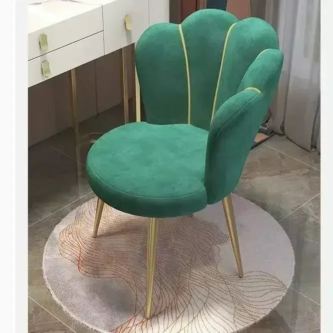 1PCS Nordic Dressing Chair Designer Home  Armchair Living Room With Backrest Fashion Fauteuil Salon Household Essentials