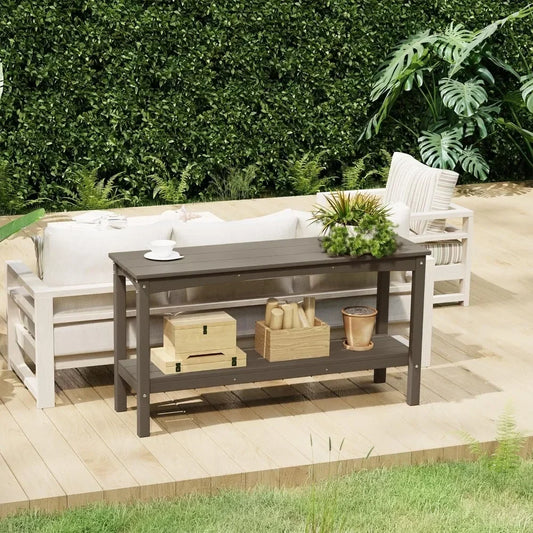 2-Tier Shelf Entry Console Table