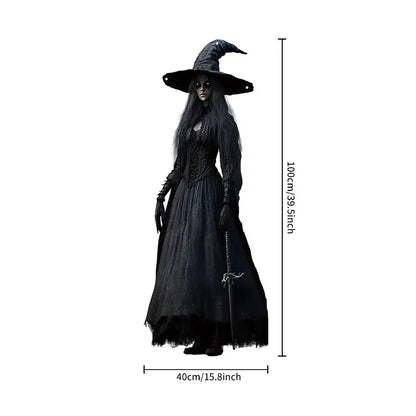 2D Halloween Horror Skull Bride Flag Indoor and Outdoor Decoration