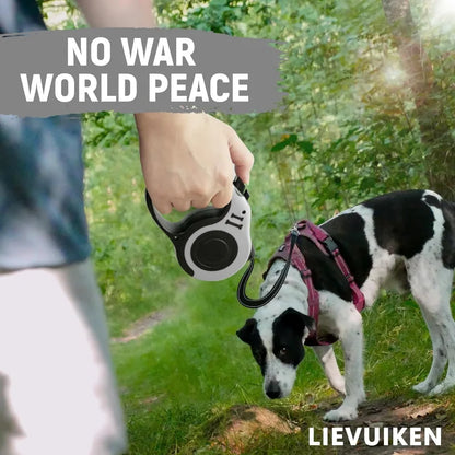 3m 5m Small Dog Automatic Telescopic Leash Dogs Traction Device Portable with Anti Slip Handle