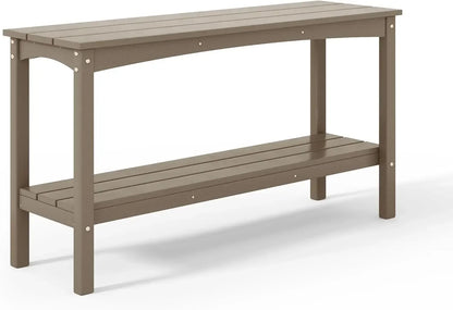 2-Tier Shelf Entry Console Table
