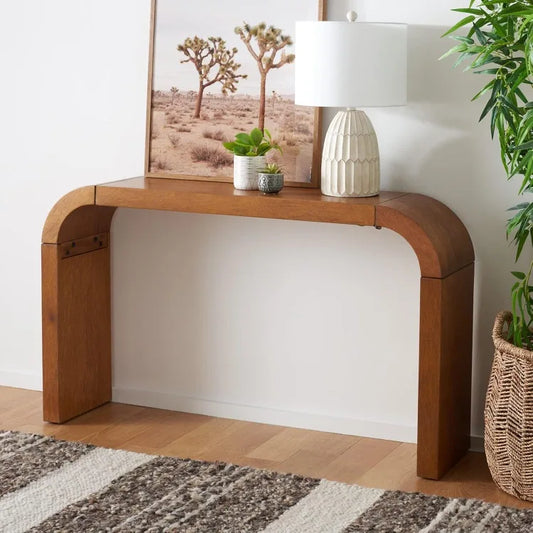 Modern Curved Console Table