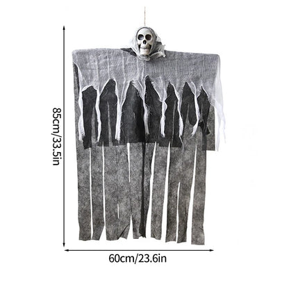 Halloween Hanging Flags Ghost Skeleton Home Decor