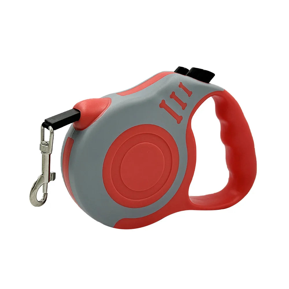 3m 5m Small Dog Automatic Telescopic Leash Dogs Traction Device Portable with Anti Slip Handle