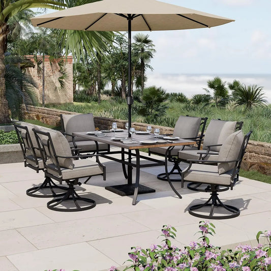 7-Piece Patio Dining Set for 6