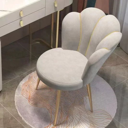 1PCS Nordic Dressing Chair Designer Home  Armchair Living Room With Backrest Fashion Fauteuil Salon Household Essentials