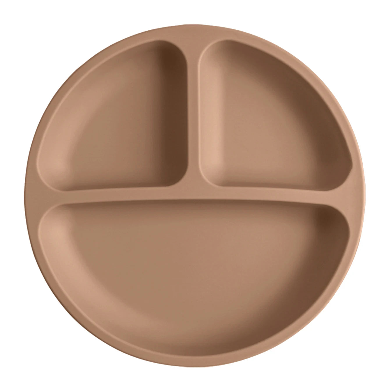 1PCS Baby Sucker Silicone Dining Plate BPA Free Children Dishes Suction  Foodware Training