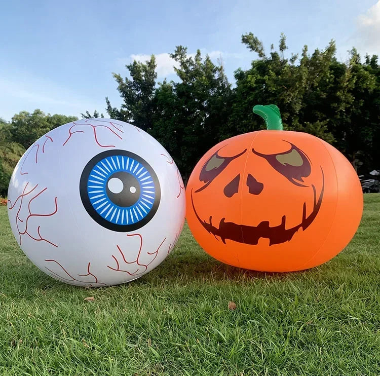 PVC Large Inflatable Spider Pumpkin Balloons Hanging Ghost Kids Toy Halloween Party Home Decorations