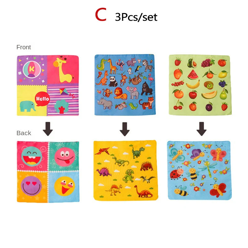 Montessori Educational Learning Activity Sensory Toy For Baby Finger Exercising Busy Board Baby Game, Magic Tissue Box