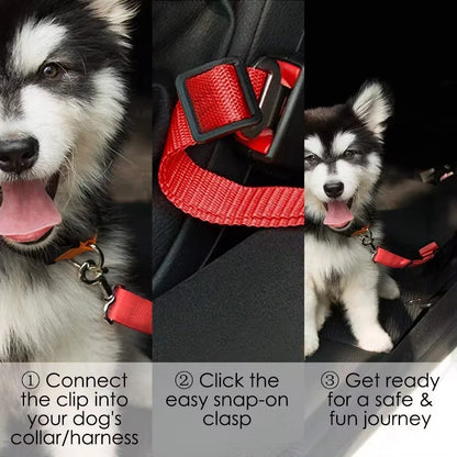 Dog Safety Belt Protector Dog Leash Collar Harness